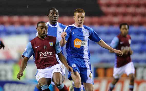 BPL, Wigan Athletic and Aston Villa, Nigel Reo-Coker and James McCarthy (Getty Images)