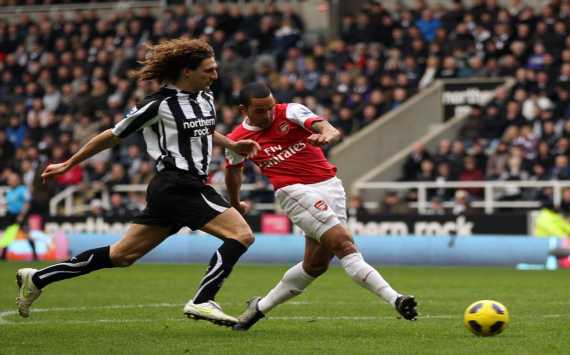 EPL,Theo Walcott ,Newcastle United vs Arsenal(Getty Images)