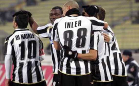 Udinese players celebrates a goal (Getty Images)