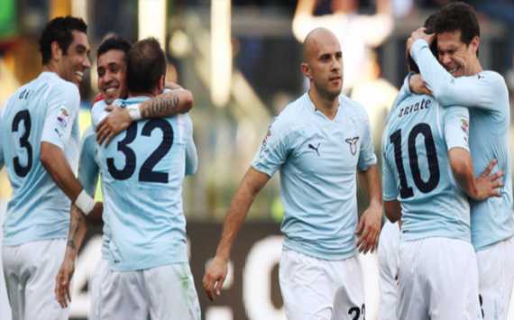 Lazio celebrating - Lazio-Chievo - Serie A (Getty Images)