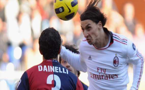 Zlatan Ibrahimovic - Genoa-Milan - Serie A (Getty Images)