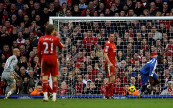 EPL - Liverpool vs Wigan Athletic, Steve Gohouri(Getty Images)