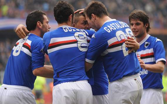 Sampdoria celebrating - Sampdoria-Bologna - Serie A (Getty Images)
