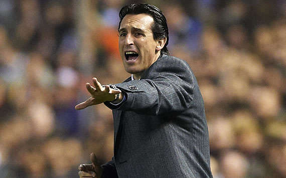 Unai Emery, entrenador del Valencia