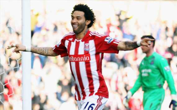 EPL: Jermaine Pennant, Stoke City v Newcastle United
