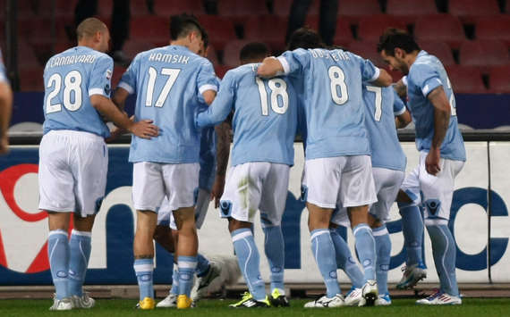 Napoli players after a goal (Getty Images)