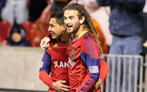 Kyle Beckerman, Javier Morales, Real Salt Lake, MLS