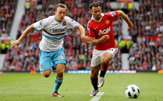Mark Noble & Ryan Giggs, Manchester United - West Ham United (PROSHOTS)