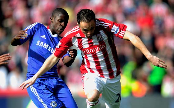 BPL, Stoke City v Chelsea, Ramires and Matthew Etherington