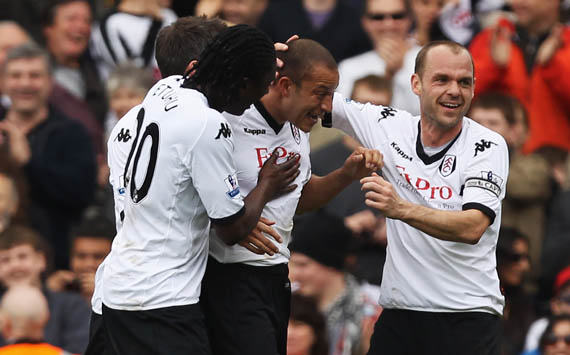 EPL - Fulham vs Blackpool, Bobby Zamora