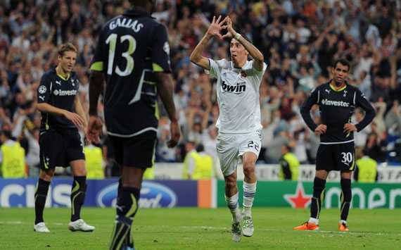 CL, Real Madrid v Tottenham Hotspur, Angel Di Maria
