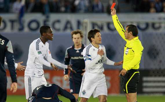 John Thorrington and Gershon Koffie, Vancouver Whitecaps; Baldomero Toledo; MLS