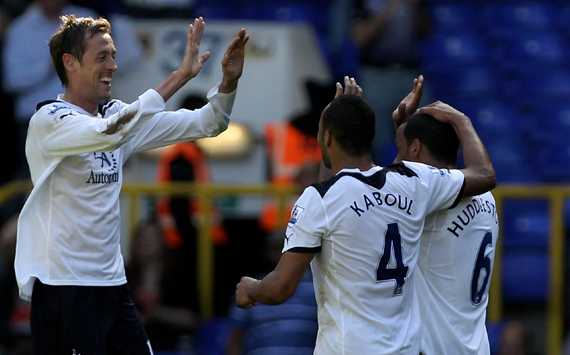 EPL : Peter Crouch, Tottenham v Stoke City