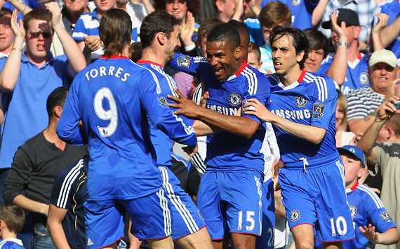 EPL: Florent Malouda, Chelsea v Wigan Athletic