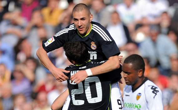 Higuain, Benzema, Real Madrid, Valencia