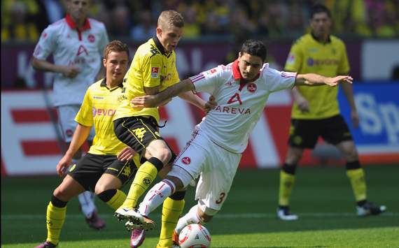 Bundesliga: Borussia Dortmund - 1. FC Nürnberg, Ekici, Sven Bender, Goetze (Getty Images)