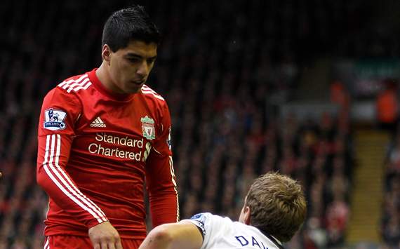 EPL,Michael Dawson, Luis Suarez,Liverpool vs Tottenham Hotspur