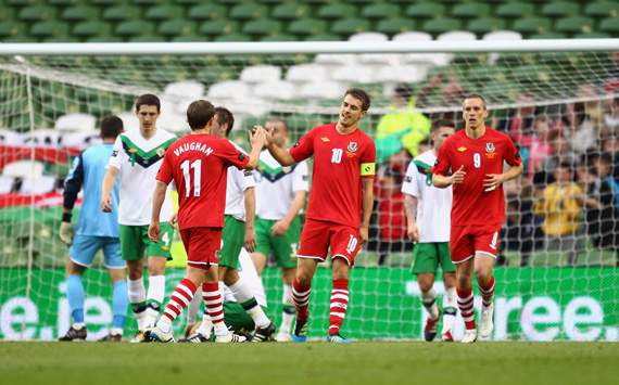 Carling Nations Cup,Aaron Ramsey.,Northern Ireland v Wales