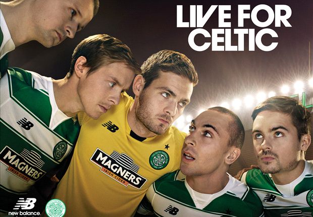 Celtic unveil New Balance 2015-16 home kit