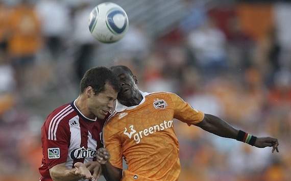 Alejandro Moreno, Chivas USA, Lovel Palmer, Houston Dynamo