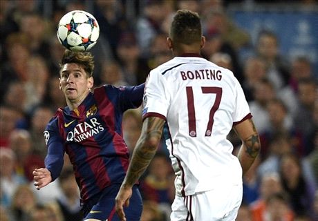 Messi fall made me laugh - Boateng