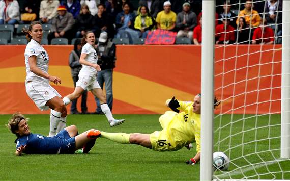 Lauren Cheney goal, USA, France, World Cup