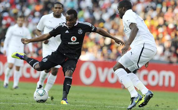 Orlando Pirates striker Rudolph Bester