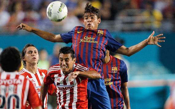 Jonathan dos Santos, Barcelona; Alberto Medina, Chivas Guadalajara