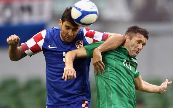 International Friendly : Robbie Keane - Vedran Corluka, Republic of Ireland v Croatia