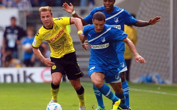 Mario Götze, Sejad Salihovic (Hoffenheim - Dortmund)