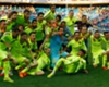 Los hombres de Luis Enrique festejaron efusivamente.