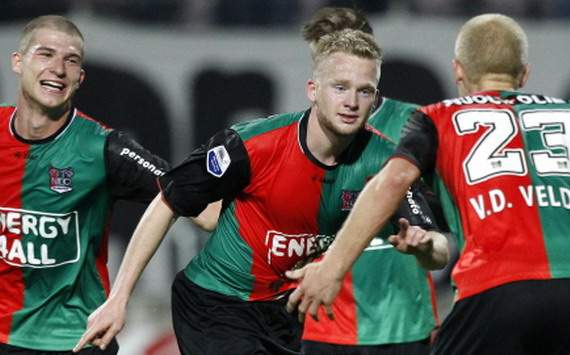 NEC - Excelsior; Thomas Chatelle, Melvin Plat, Nick van der Velden