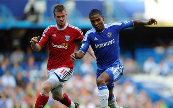 EPL : Florent Malouda - Chris Brunt, Chelsea v West Bromwich
