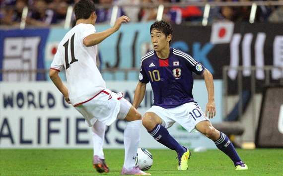 Shinji Kagawa - Japan v Lebanon