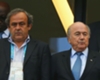 UEFA president Michel Platini and FIFA president Sepp Blatter