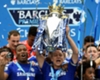 Chelsea captain John Terry lifts the Premier League trophy