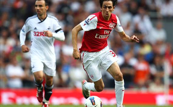 Yossi Benayoun, First match with Arsenal (Getty)