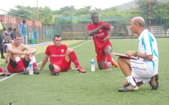 Antun, Beto, Henri, Manuel Gomes, Churchill Brothers SC