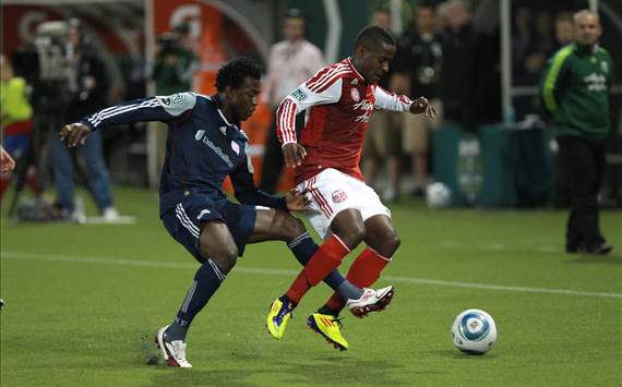 Lovel Palmer, Portland Timbers; Kenny Mansally, New England Revolution; MLS