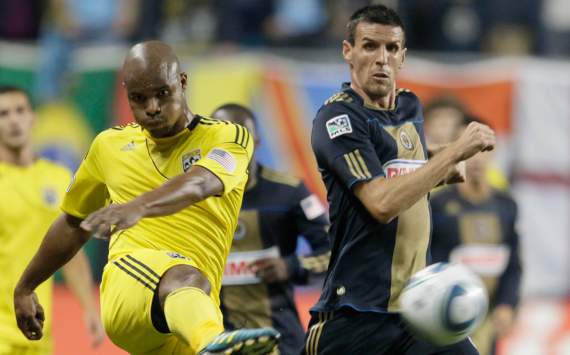 Sebastien Le Toux, Philadelphia Union; Julius James, Columbus Crew; MLS
