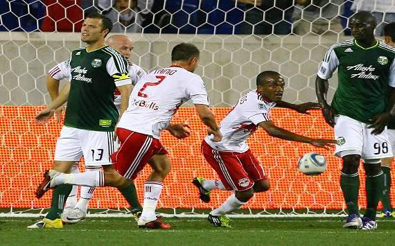 Red Bulls vs Portland - Dane Richards