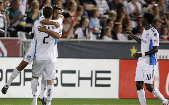 Chris Wondolowski, Bobby Burling; San Jose Earthquakes