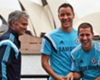 Jose Mourinho, John Terry and Eden Hazard