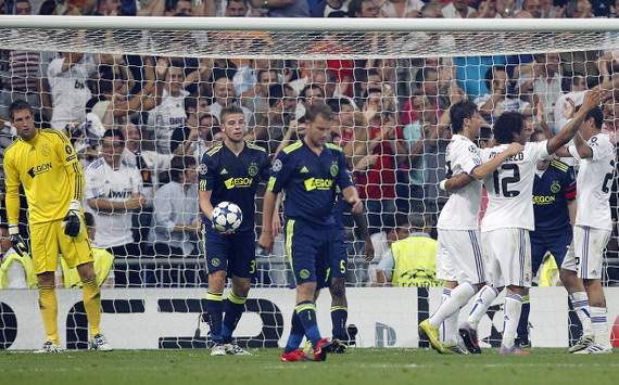 Real Madrid - Ajax seizoen 2010/2011
