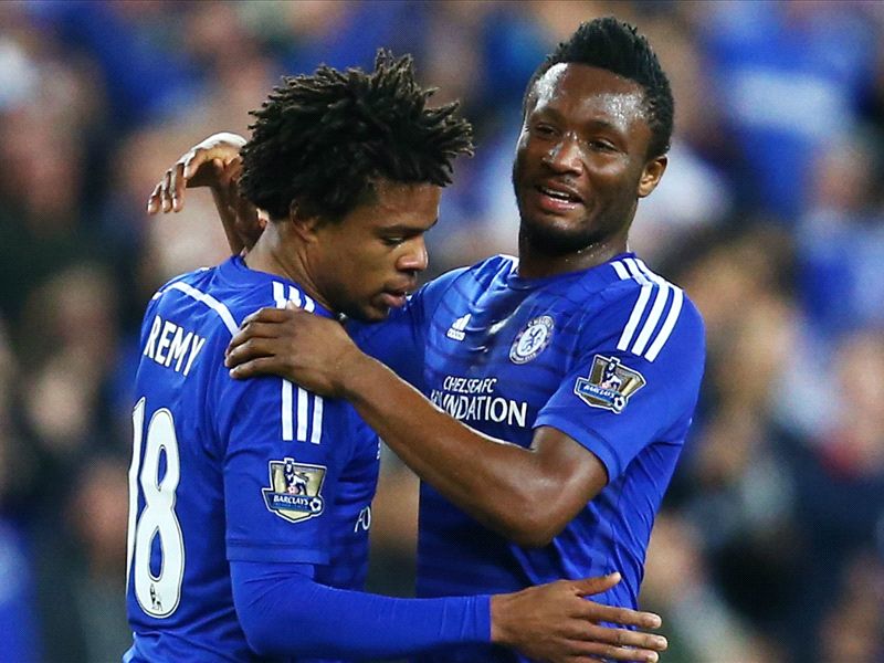 Loic Remy; John Obi Mikel Chelsea Chelsea