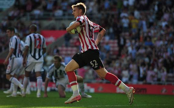 EPL : Nicklas Bendtner, Sunderland v West Bromwich