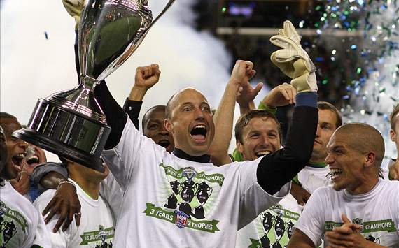 Kasey Keller, Osvaldo Alonso, Seattle Sounders FC, U.S. Open Cup