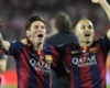 Lionel Messi Andres Iniesta Barcelona Athletic Copa del Rey 30052015