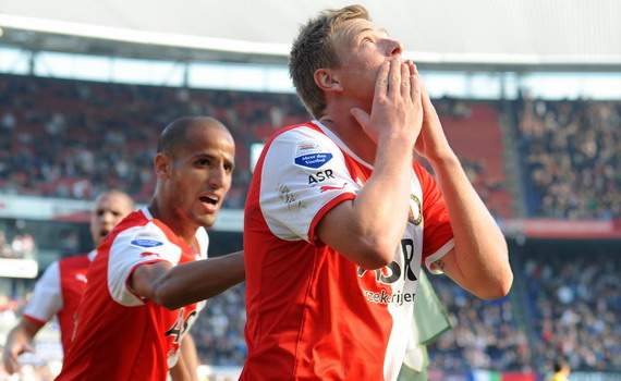 Feyenoord - VVV, Goal John Guidetti