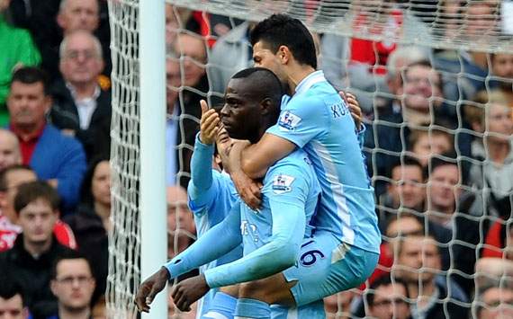 EPL,Mario Balotelli,Manchester United v Manchester City